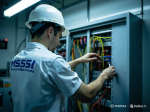 Hailuo_Image_A certified electrician in a s_422692189221728265